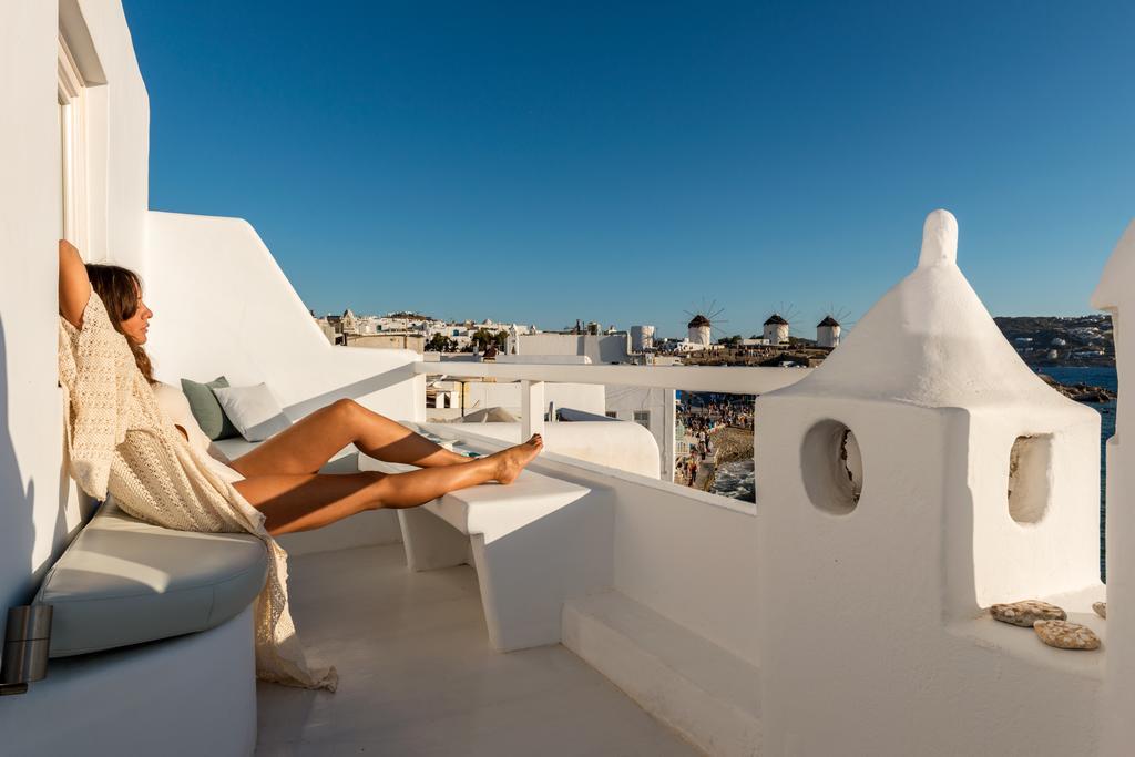 Mykonos Town 리틀 베니스 스위트 아파트 외부 사진