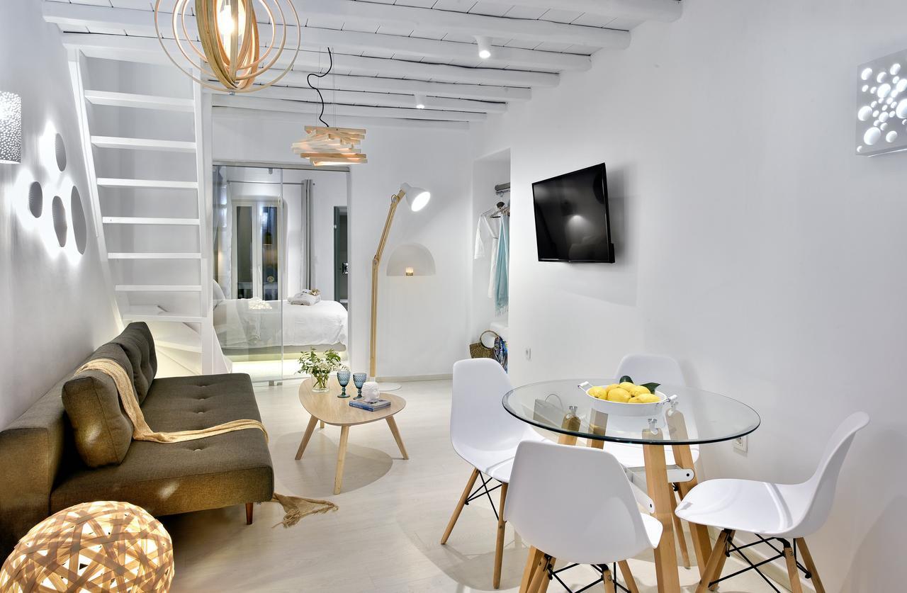 Mykonos Town 리틀 베니스 스위트 아파트 외부 사진
